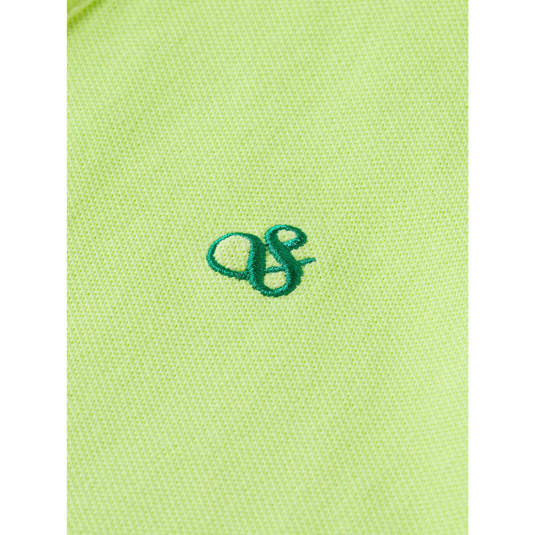 Scotch Shrunk  Light Lime Pique Polo