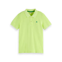 Scotch Shrunk  Light Lime Pique Polo