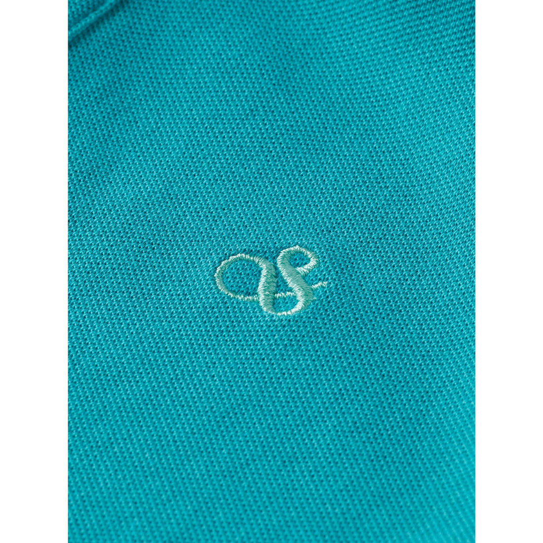 Scotch Shrunk  Surf Blue Pique Polo