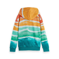 Scotch Shrunk  Gradient Allover Zip Hoodie