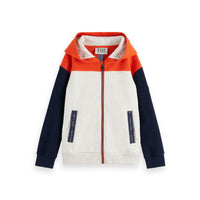 Scotch Shrunk  Color Block Zip Hoodie