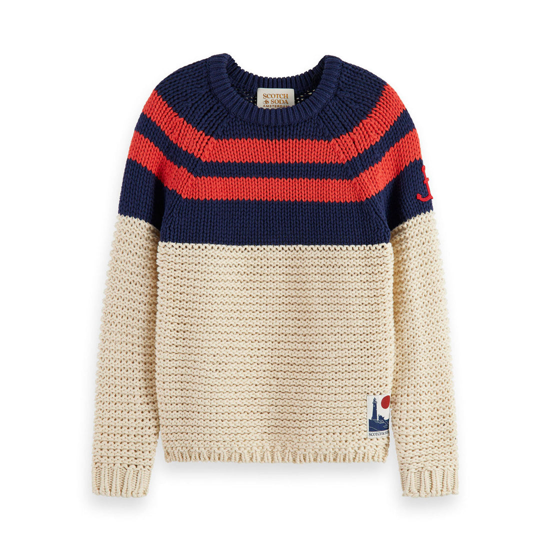 Scotch Shrunk  Color Block Pullover
