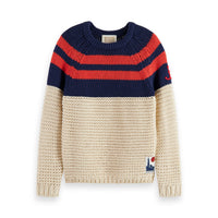 Scotch Shrunk  Color Block Pullover