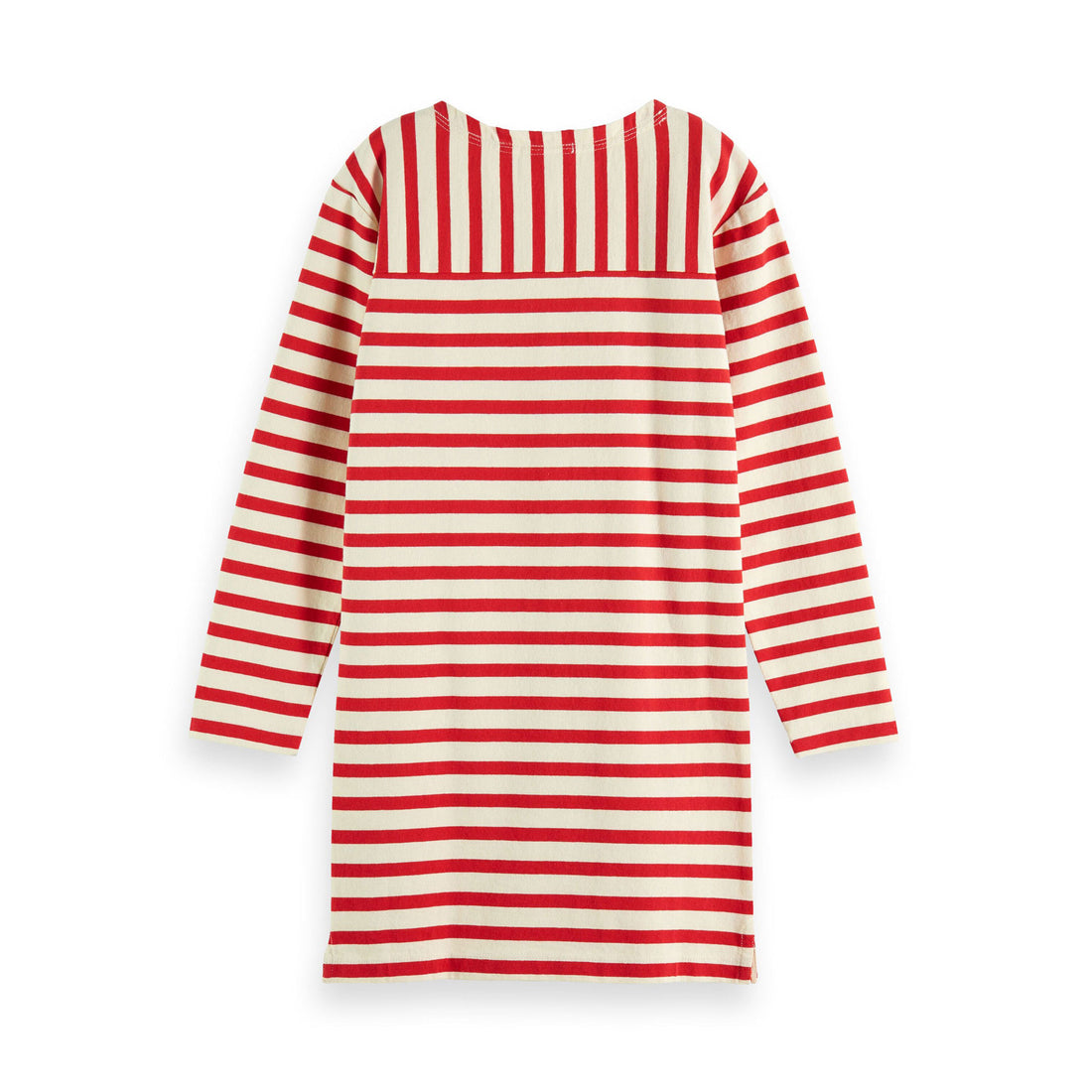 Scotch Shrunk  Anchor Red Bretton Stripe Sweat Dress