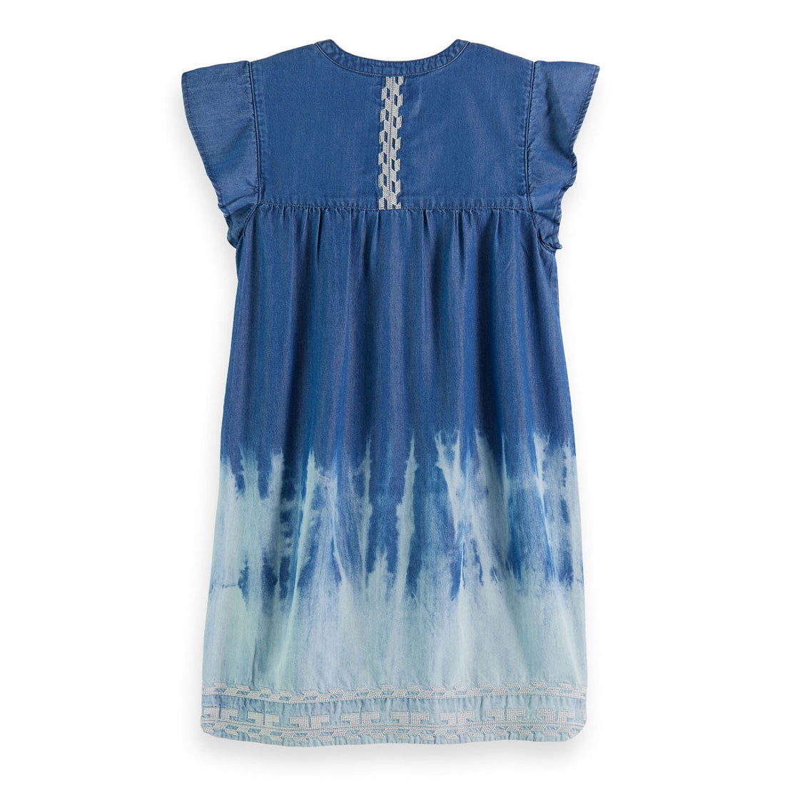 Scotch Shrunk  Washed Indigo Short Sleeve Dress