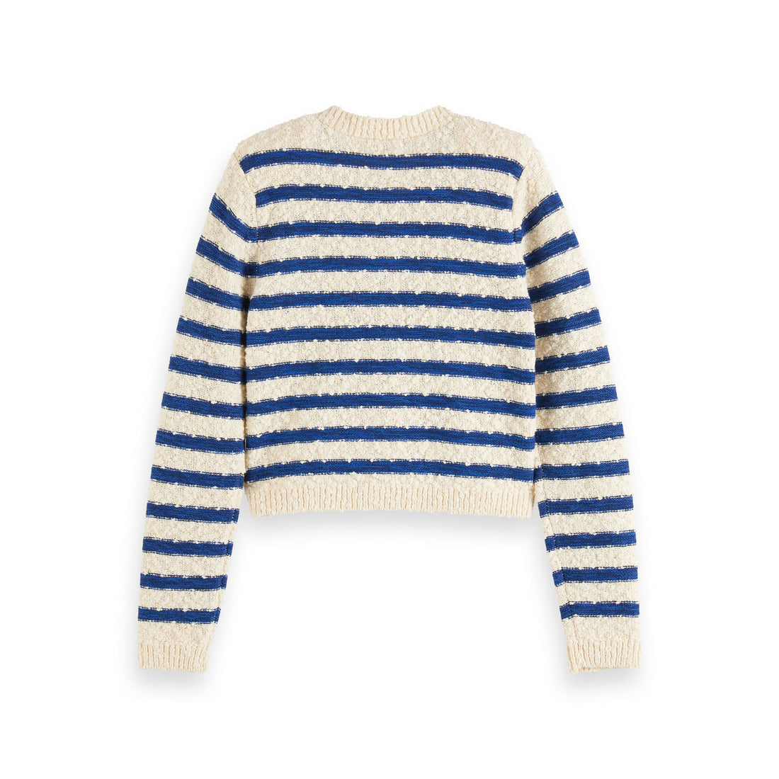 Scotch Shrunk  Breton Stripe Textured Cardigan