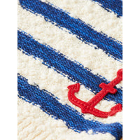 Scotch Shrunk  Breton Stripe Textured Cardigan