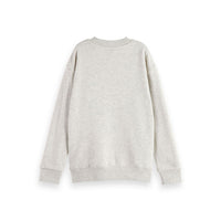 Scotch Shrunk  Light Grey Relaxed Fit Sweatshirt