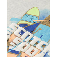 Scotch Shrunk  Light Grey Relaxed Fit Sweatshirt