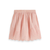Scotch Shrunk  Shell Delicate Embroidered Skirt