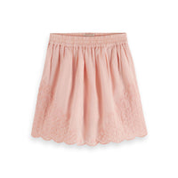 Scotch Shrunk  Shell Delicate Embroidered Skirt