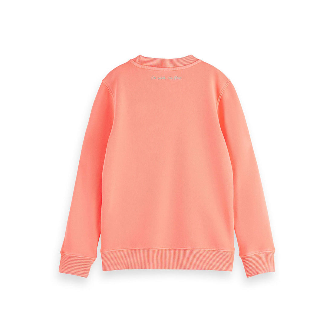Scotch Shrunk  Neon Coral Classic  Sweatshirt