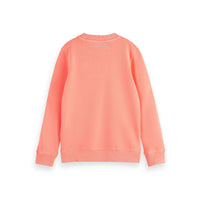 Scotch Shrunk  Neon Coral Classic  Sweatshirt