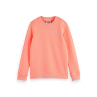 Scotch Shrunk  Neon Coral Classic  Sweatshirt