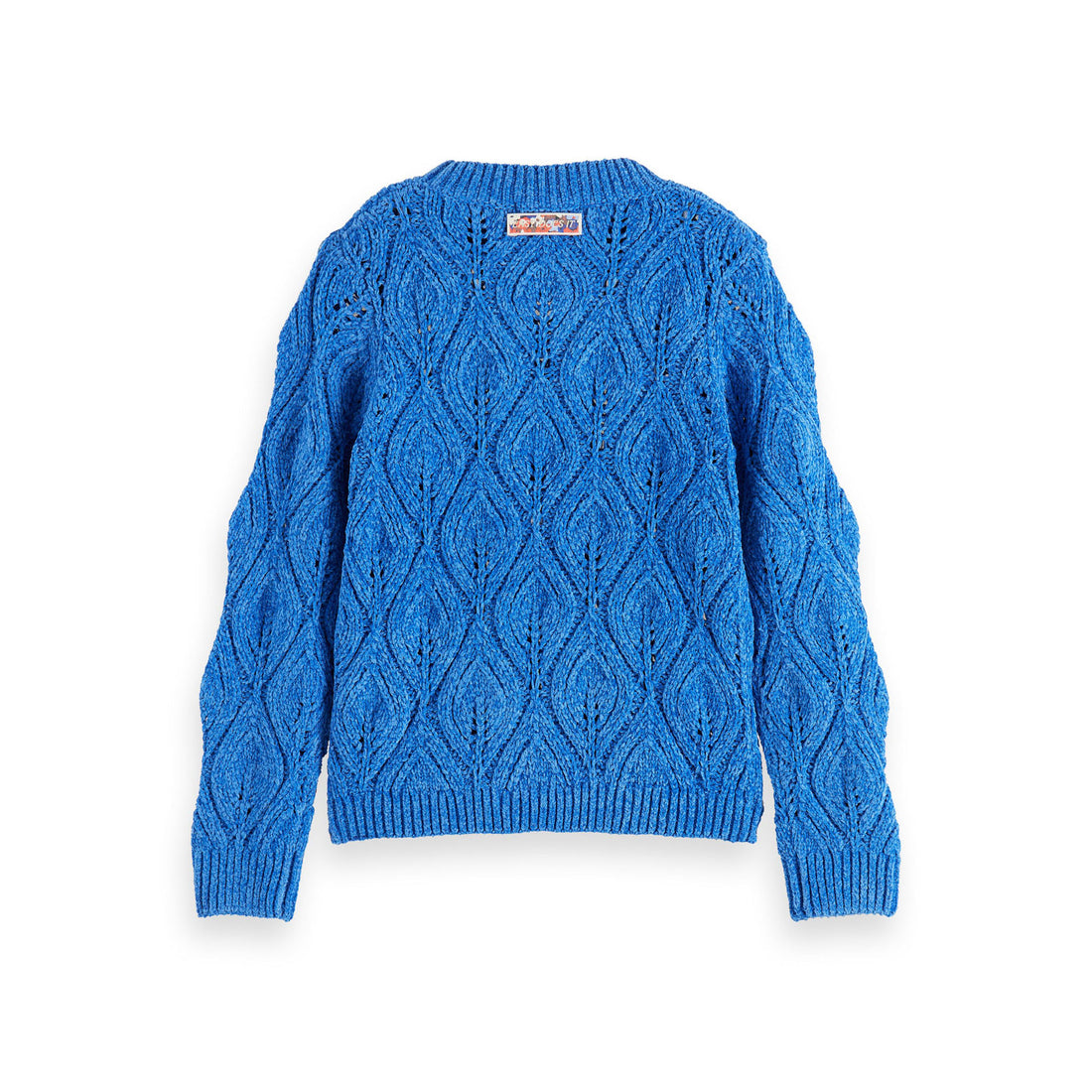 Scotch Shrunk Blue Chenille Pullover