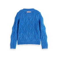 Scotch Shrunk Blue Chenille Pullover