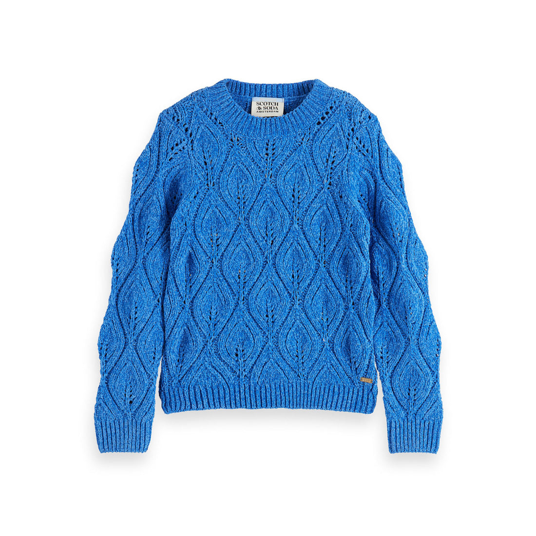 Scotch Shrunk Blue Chenille Pullover