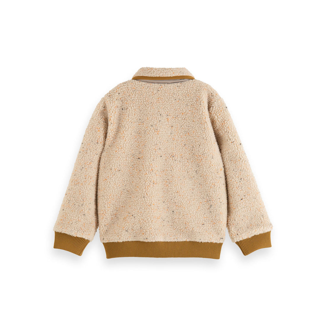 Scotch Shrunk Ecru Teddy Jacket