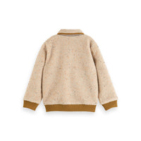 Scotch Shrunk Ecru Teddy Jacket