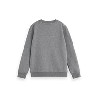 Scotch Shrunk Grey Artwork Crewneck