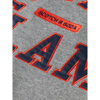 Scotch Shrunk Grey Artwork Crewneck