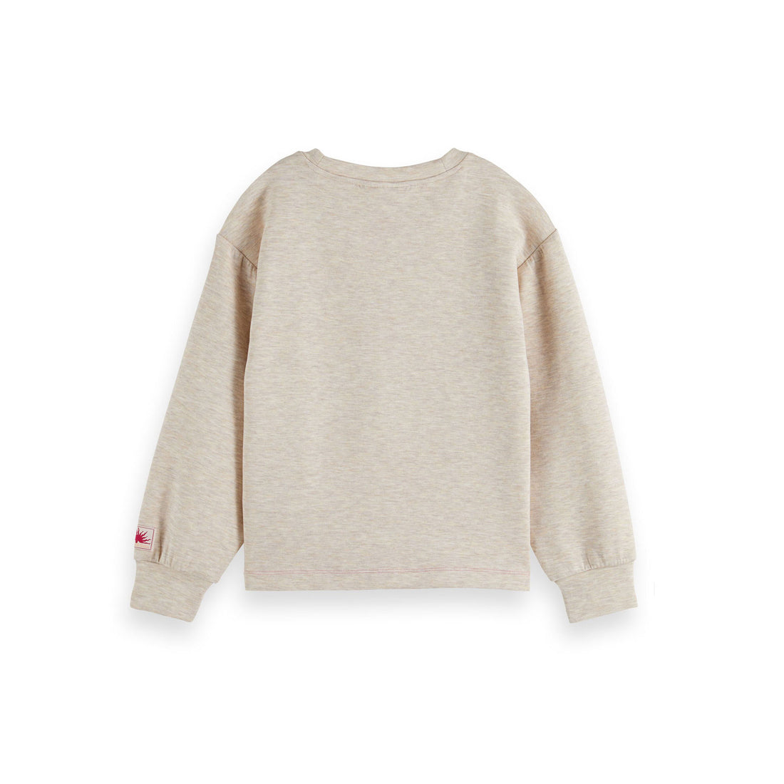 Scotch Shrunk Oatmeal Modal Crewneck