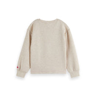 Scotch Shrunk Oatmeal Modal Crewneck