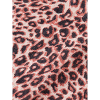Scotch Shrunk Leopard Printed Flannel Shirt Dress