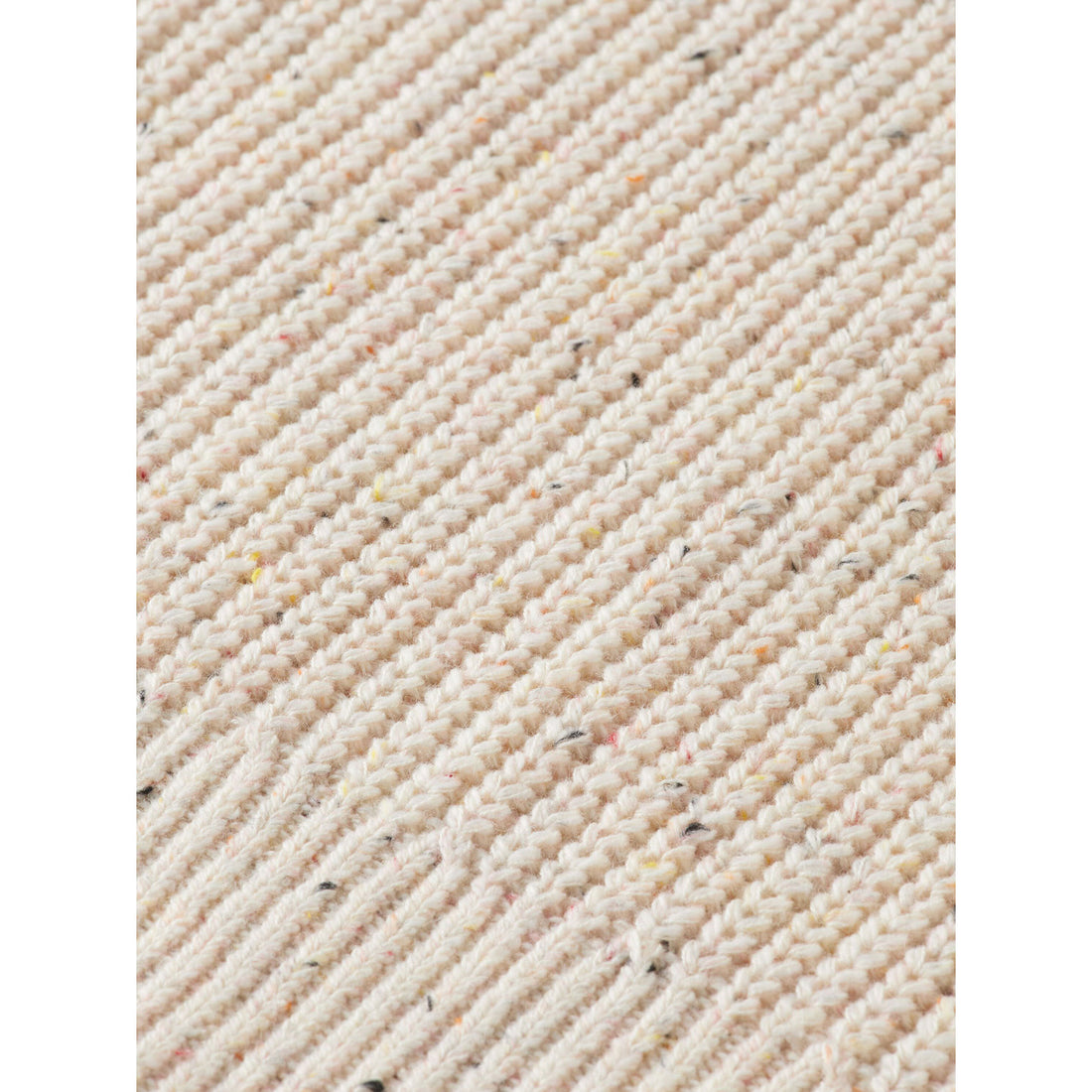 Scotch Shrunk Ecru Rib Knit Pullover