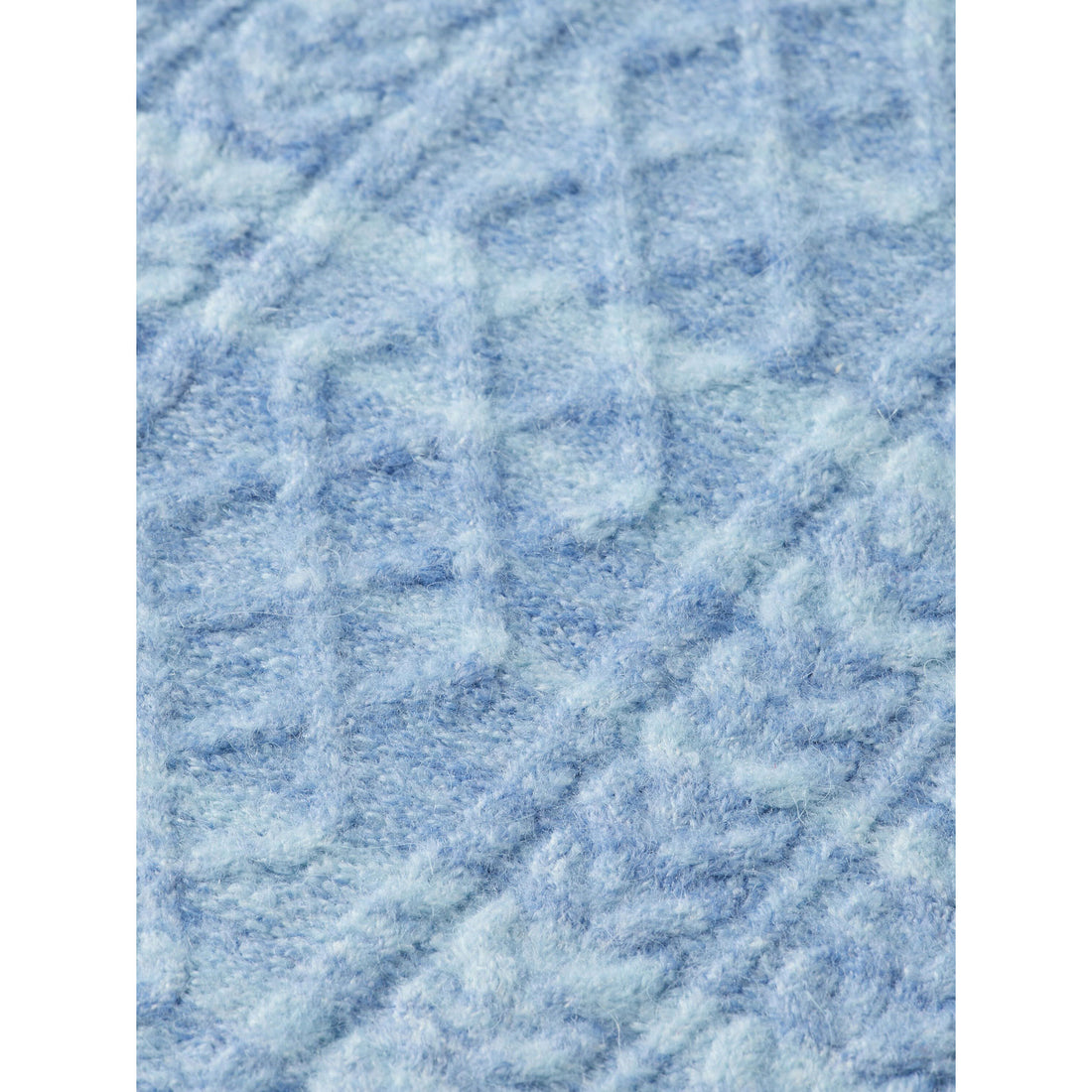 Scotch Shrunk Blue Space Dyed Cable Knit