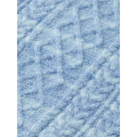 Scotch Shrunk Blue Space Dyed Cable Knit