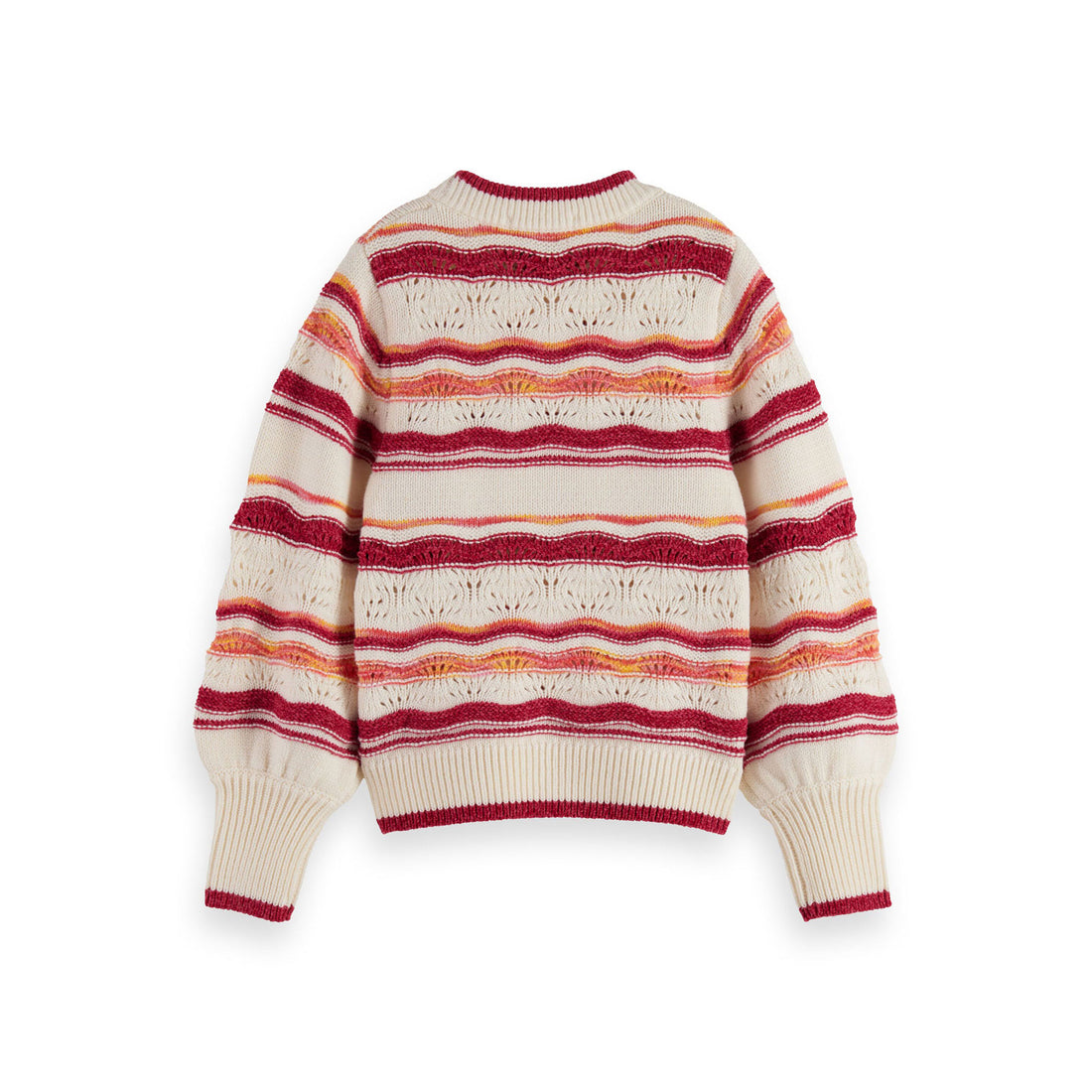 Scotch Shrunk Fluffy Multi Stripe Pullover