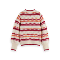 Scotch Shrunk Fluffy Multi Stripe Pullover