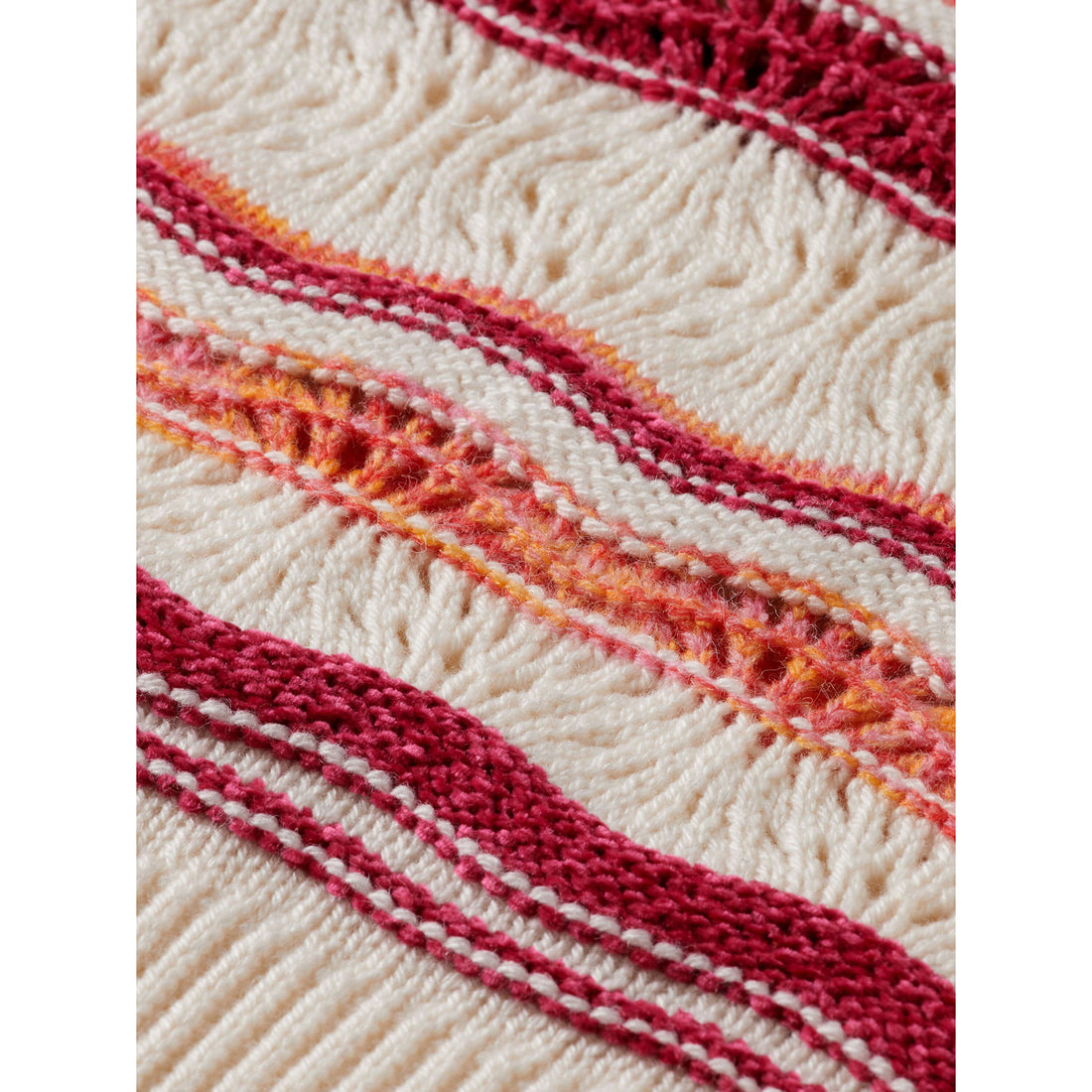 Scotch Shrunk Fluffy Multi Stripe Pullover
