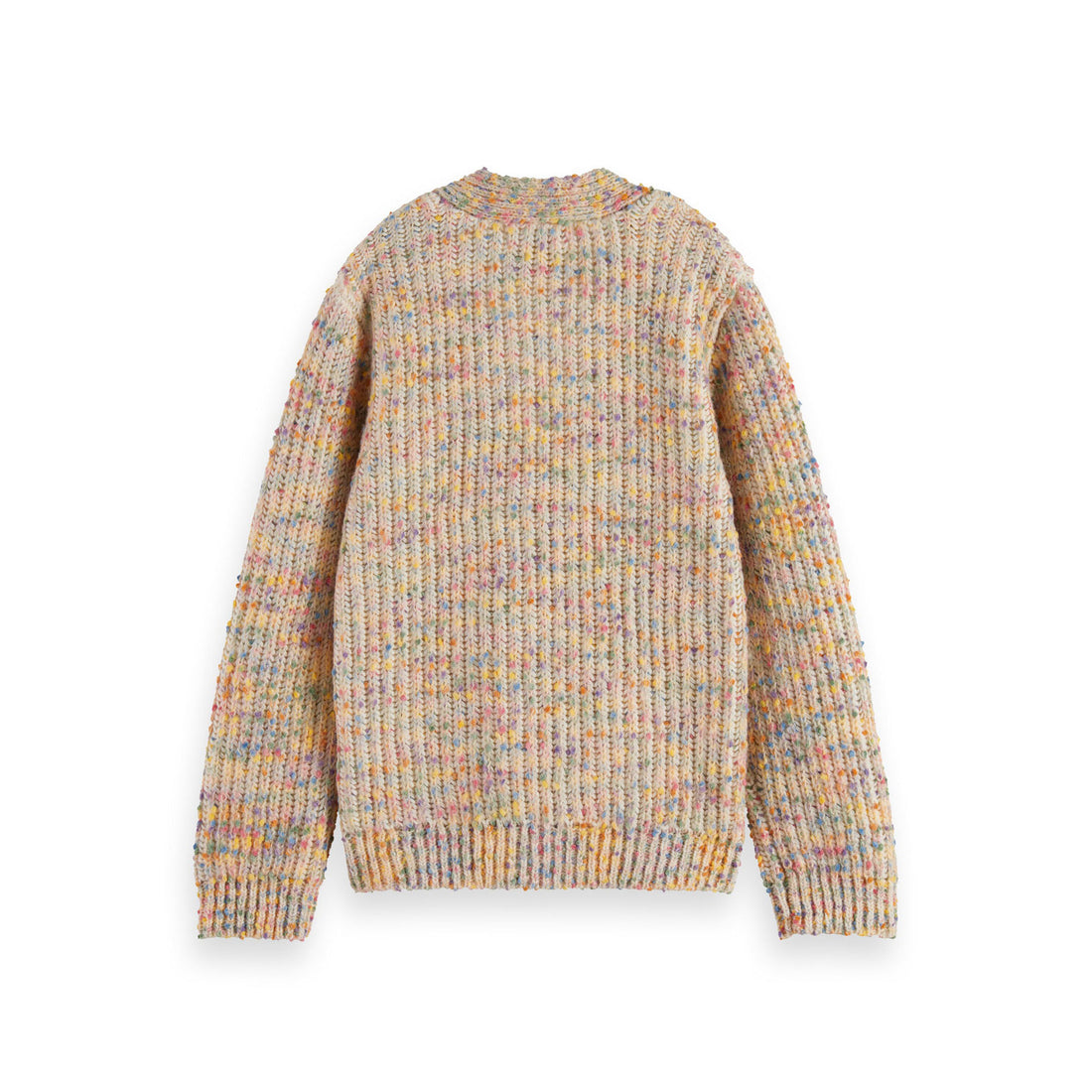 Scotch Shrunk Rainbow Yarn Cardigan