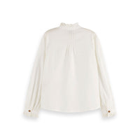 Scotch Shrunk Off  White Soft Shirt