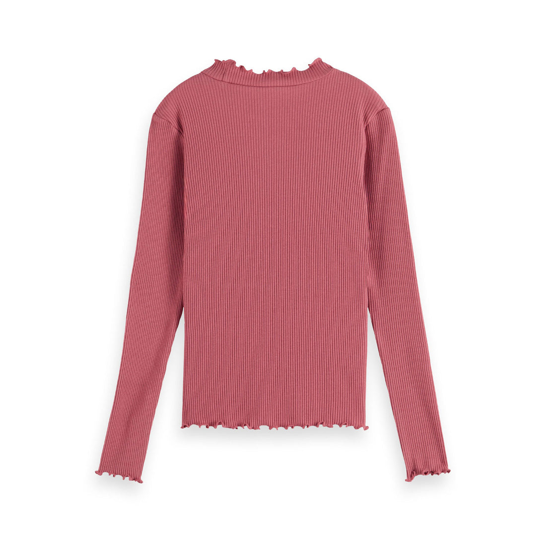 Scotch Shrunk Rose Long Sleeved Ribbed T-shirt