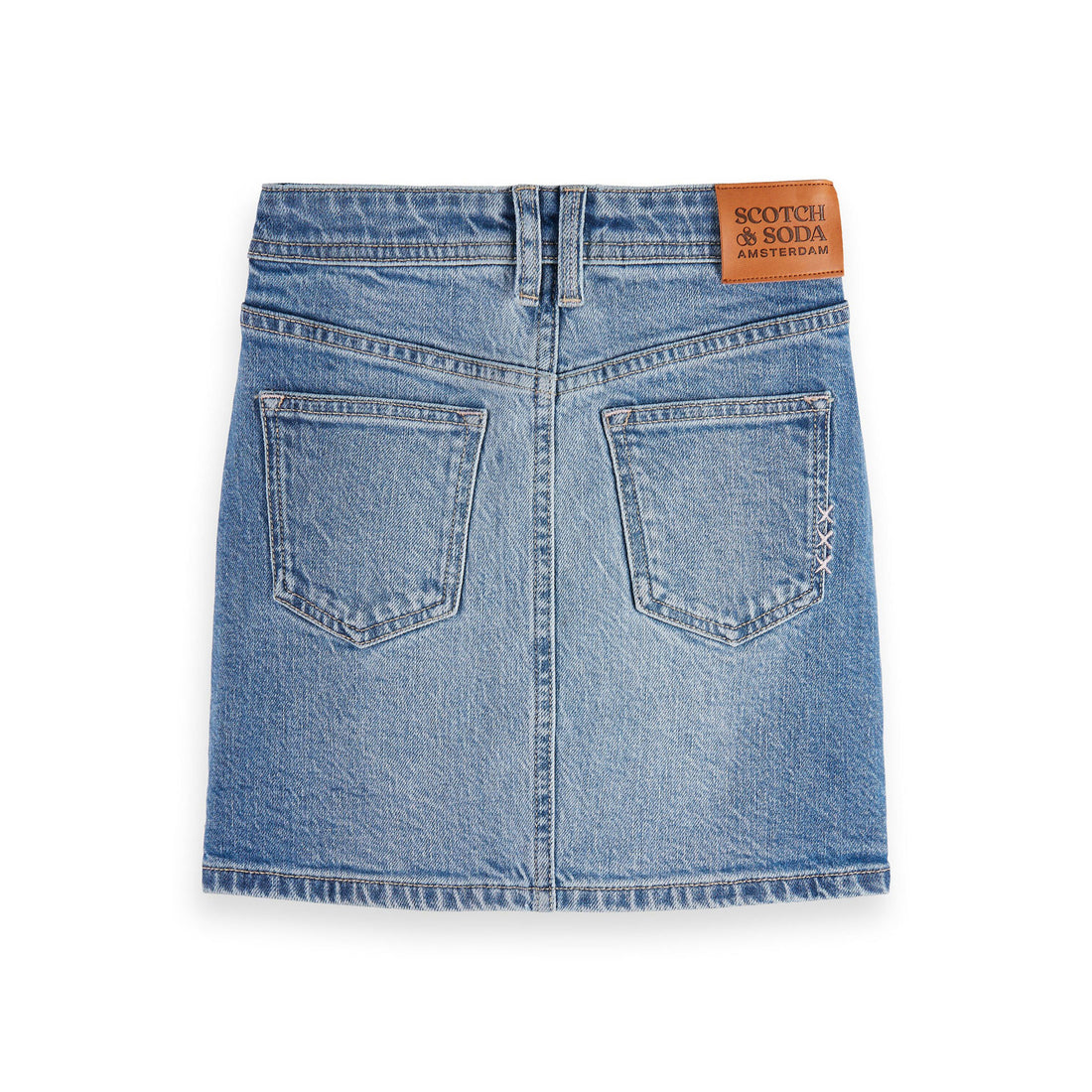 Scotch Shrunk Dreamcatch Denim Patch Pocket Skirt