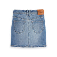 Scotch Shrunk Dreamcatch Denim Patch Pocket Skirt