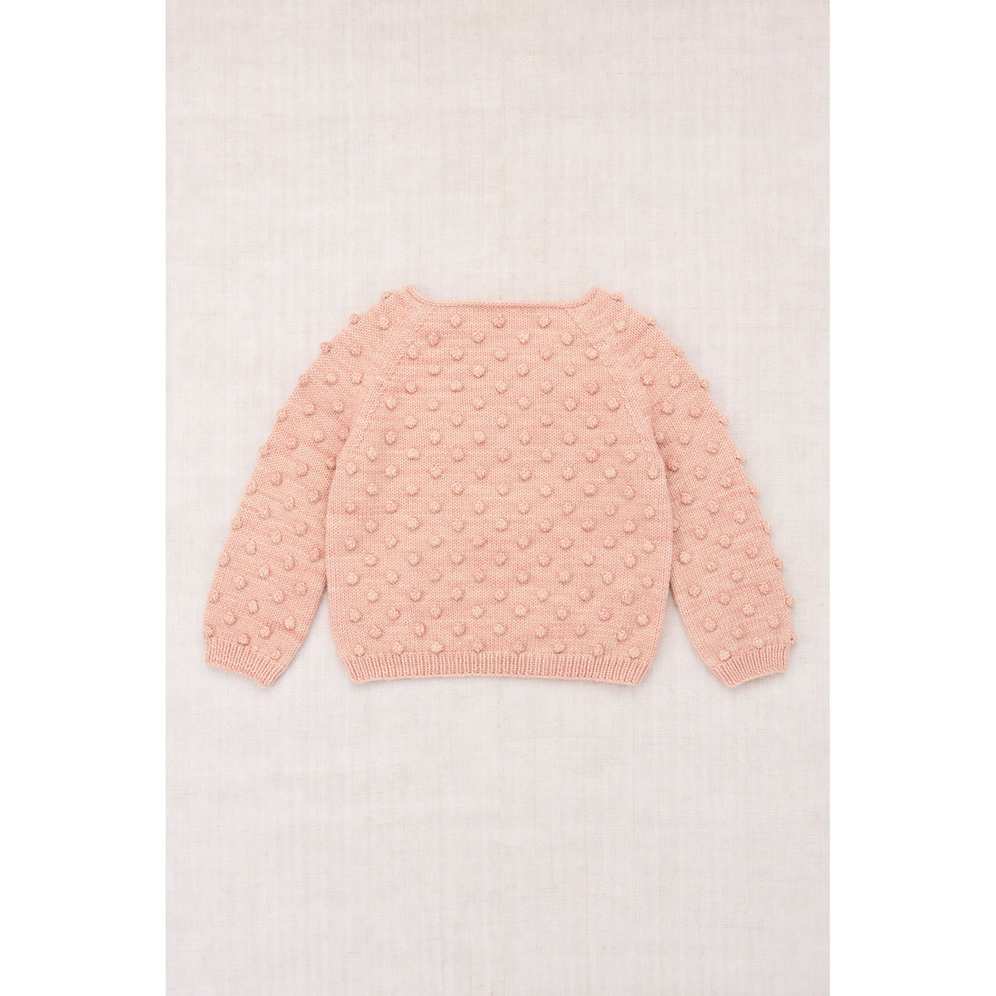 Misha and Puff Faded Rose Original Popcorn Sweater