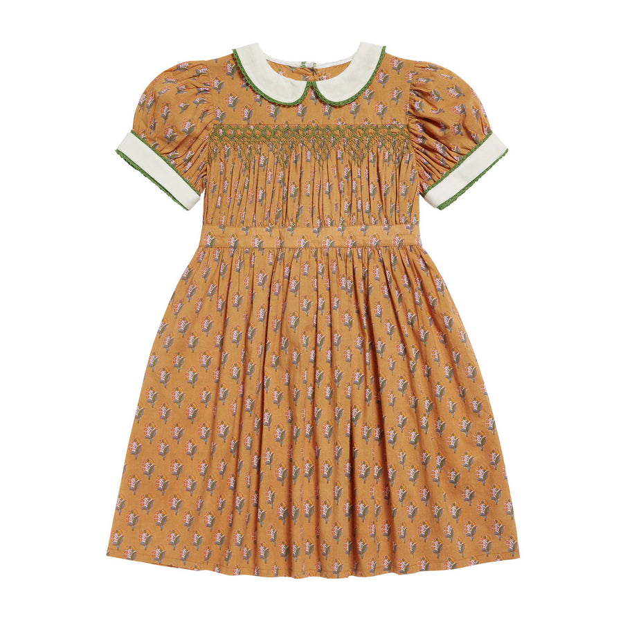 Little Cotton Clothes Saffron Floral Orla Dress