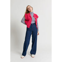 Indee Fluo Pink Osiris Sleeveless Cardigan