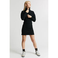 Indee Black Opia Zipped Sweater