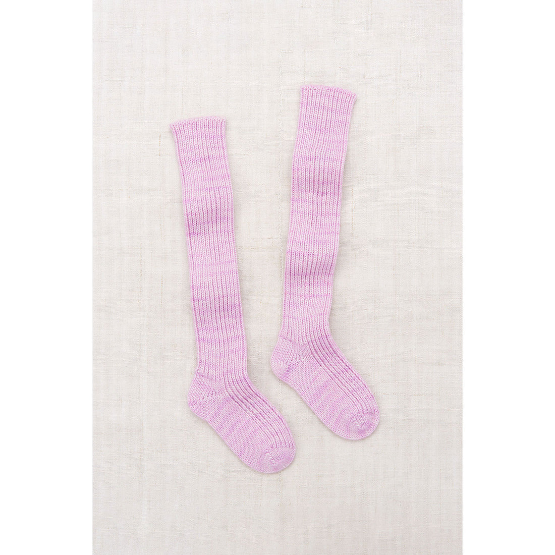 Misha and Puff Pink Lilac Over Knee Socks