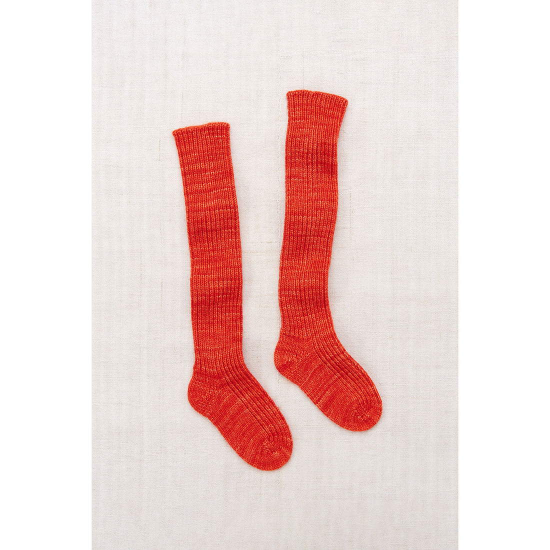 Misha and Puff Red Flame Over Knee Socks