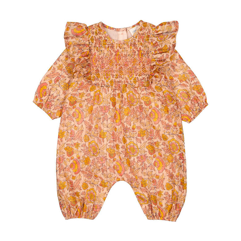 Louis Louise Pink Indian Flower Lurex Poesie Overall