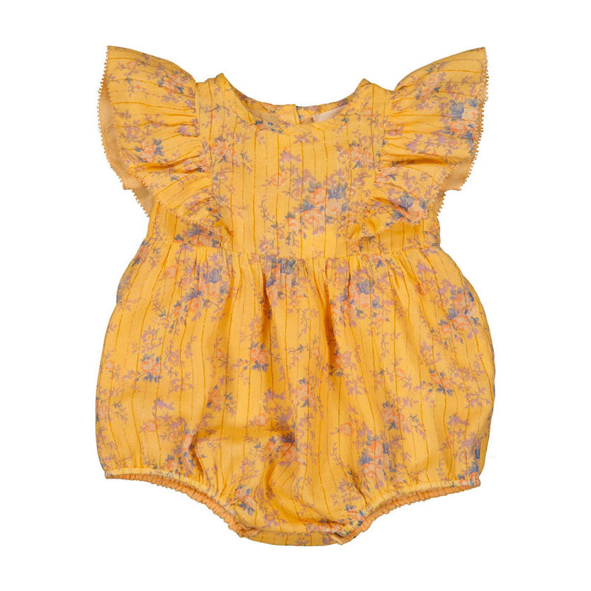 Louis Louise Yellow Ravissante Romper