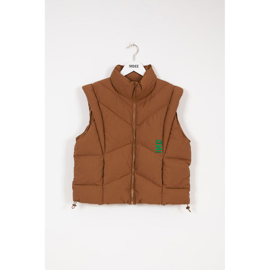 Indee Camel Owings Ouffer Jacket