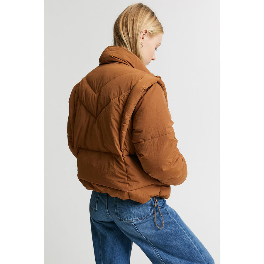 Indee Camel Owings Ouffer Jacket
