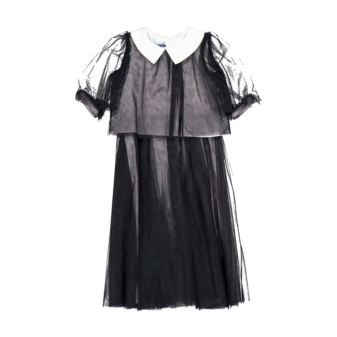Mimisol Black Maxi Tulle Dress